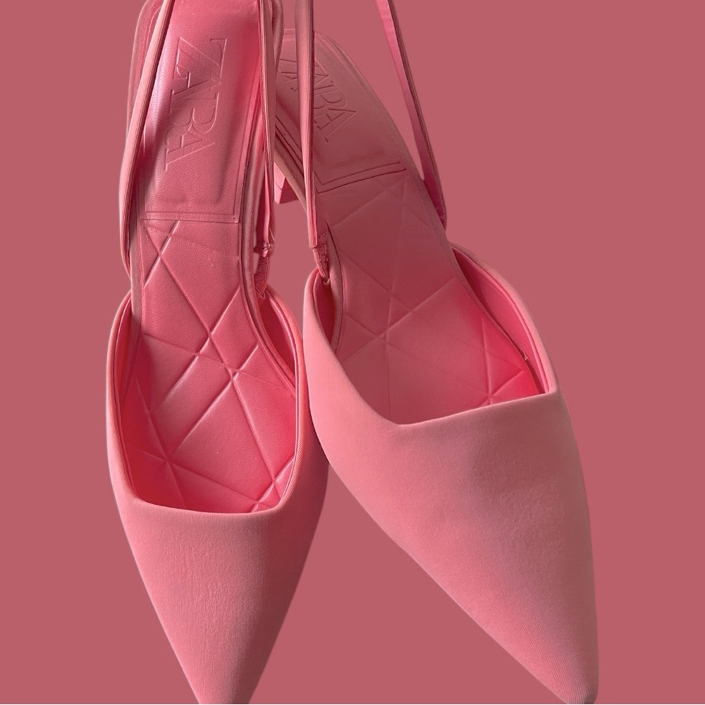 Pink Kitten Heels